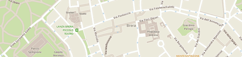 Mappa della impresa grande stevens studio legale associazione professionale a MILANO