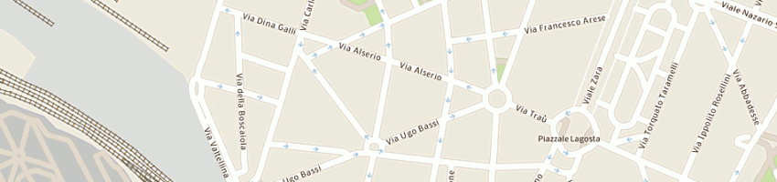 Mappa della impresa international research srl a MILANO