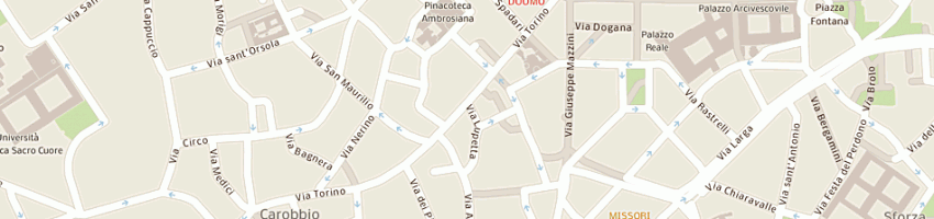 Mappa della impresa arrow srl a MILANO