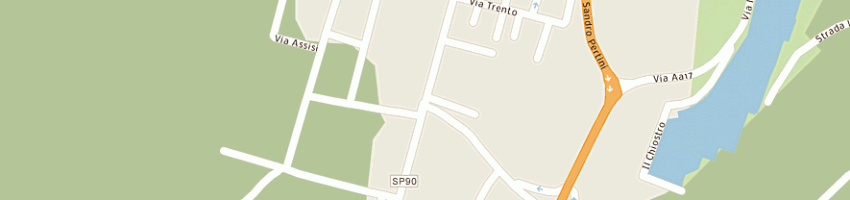 Mappa della impresa panificio filigheddu snc di filigheddu gerolama e c in sigla  panificio filighedd a SANTA TERESA GALLURA
