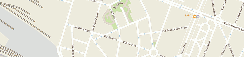 Mappa della impresa litoriproduzione a MILANO