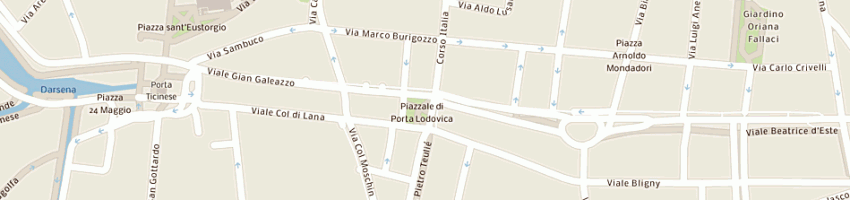 Mappa della impresa san paolo imi spa a MILANO