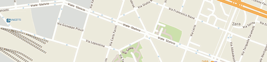 Mappa della impresa limoni spa a MILANO