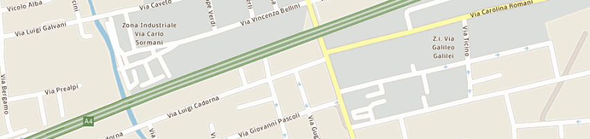Mappa della impresa gtc gestione tecnico commerciale srl a CORMANO