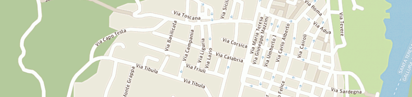 Mappa della impresa borgia cataldo a SANTA TERESA GALLURA