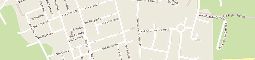 Mappa della impresa segato ezio di segato giovanni e c snc a PAVIA