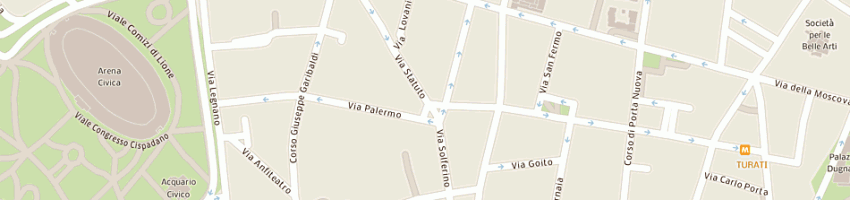 Mappa della impresa ies it solutions srl a MILANO