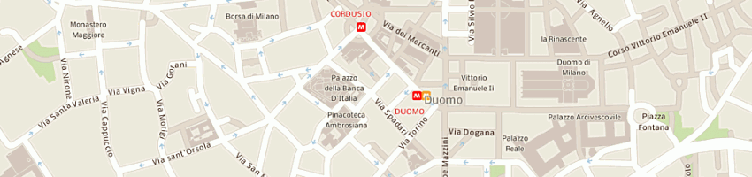 Mappa della impresa socomil societa commerciale milanese - di perris sebe e c societa' in accomandit a MILANO