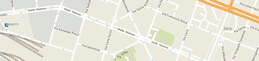 Mappa della impresa notari raffaele a MILANO