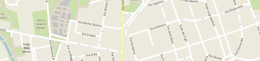 Mappa della impresa asl 3 a CUSANO MILANINO
