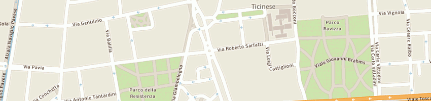 Mappa della impresa impero del sole di sechi marco e c sas a MILANO