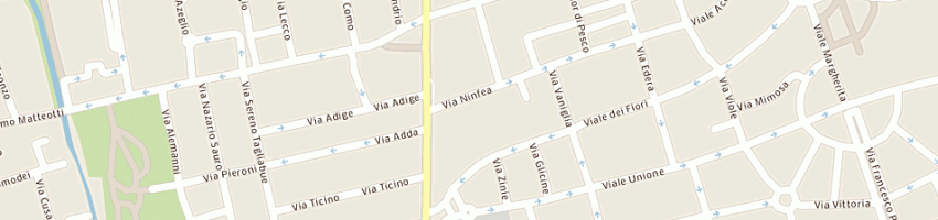 Mappa della impresa de gobbi giuseppe a CUSANO MILANINO