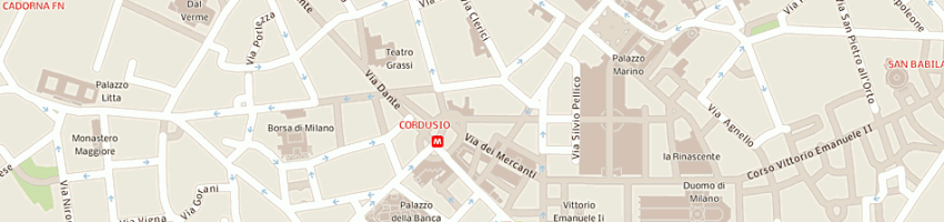 Mappa della impresa maricampo antichita' a MILANO