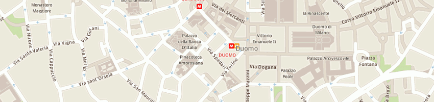Mappa della impresa st-tropez srl a MILANO