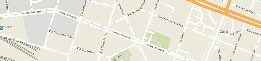 Mappa della impresa trasformatori ghisimberti (srl) a MILANO