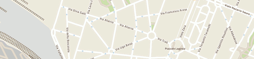 Mappa della impresa new pipitone service di pipitone paolo e c snc a MILANO