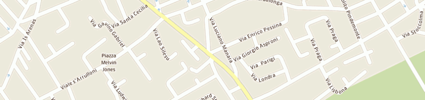 Mappa della impresa alessio 2 di arisci luigi a CAGLIARI