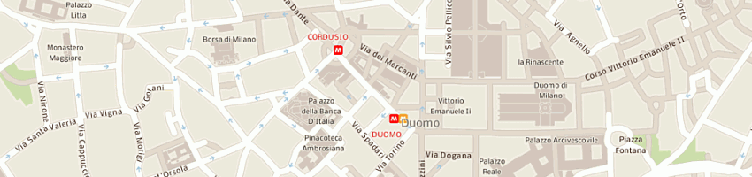 Mappa della impresa compar (spa) a MILANO