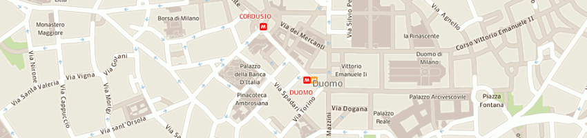 Mappa della impresa salmoiraghi e vigano' spa a MILANO