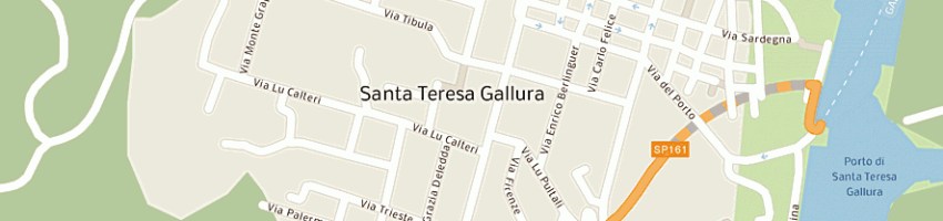 Mappa della impresa cogen elaborazione dati srl a SANTA TERESA GALLURA