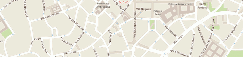 Mappa della impresa arimar export srl a MILANO