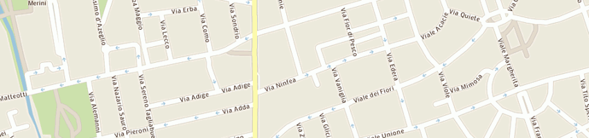 Mappa della impresa mbe srl a MILANO