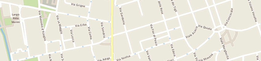 Mappa della impresa gadem di de musso e sala (snc) a CUSANO MILANINO