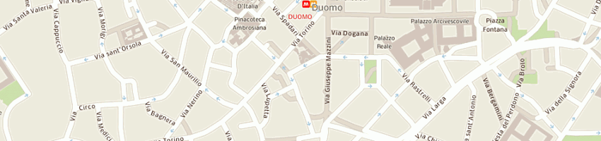 Mappa della impresa polaris srl a MILANO