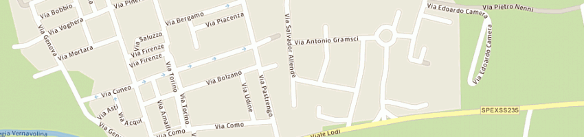 Mappa della impresa arci-uisp a PAVIA