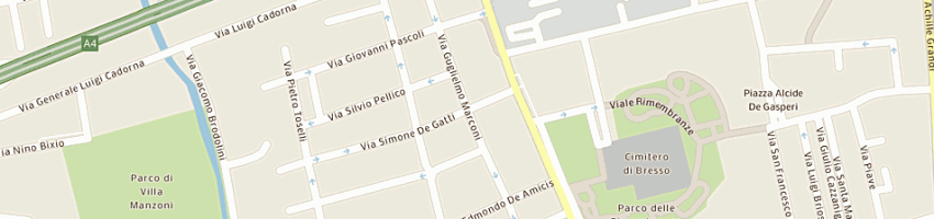 Mappa della impresa agostino francesco a BRESSO