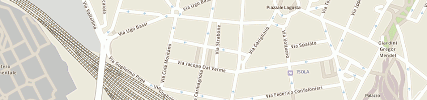 Mappa della impresa di stefano biagio a MILANO