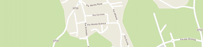 Mappa della impresa mauri alessandro a BRENNA