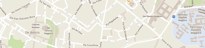Mappa della impresa glv advertising srl a MILANO