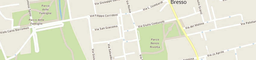 Mappa della impresa ghezzi alessandro a BRESSO