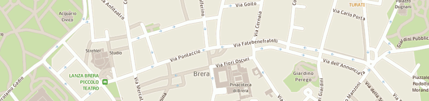 Mappa della impresa b612 srl a MILANO