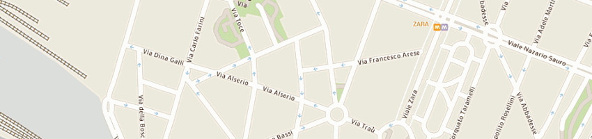 Mappa della impresa fullin assicurazioni snc di fullin francesco e c a MILANO