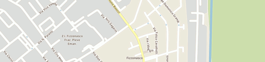 Mappa della impresa nuova tecnoneon gm srl a PIEVE EMANUELE