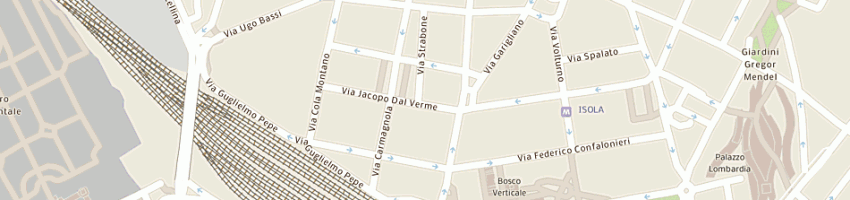 Mappa della impresa bravi architetti snc di albertan ruggero ed agostini lamberto a MILANO