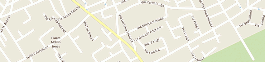 Mappa della impresa caffe' valentina di loddo valentina e c sas a CAGLIARI