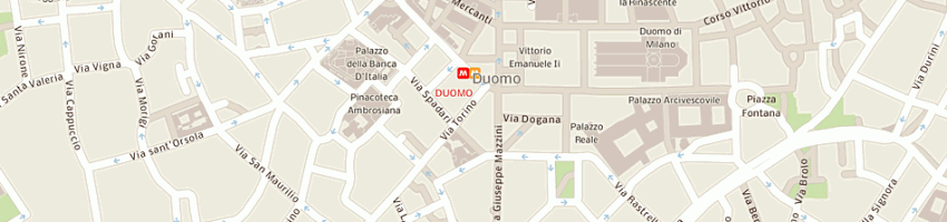 Mappa della impresa philafer sas di maurizio g achini e c a MILANO