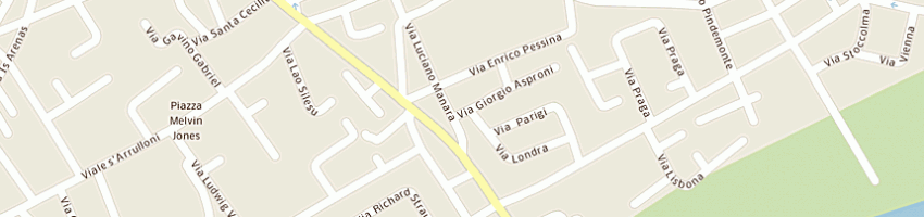Mappa della impresa sini salvatore ennio a CAGLIARI