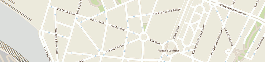 Mappa della impresa fedesystem (sas) a MILANO