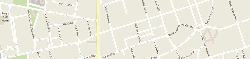 Mappa della impresa fiorista pertile di mazzocchi pierangelo a CUSANO MILANINO