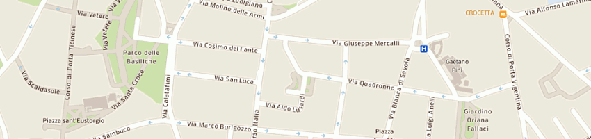 Mappa della impresa anpar assoc naz prod aggr ricicl a MILANO