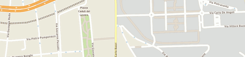 Mappa della impresa bazzoni salve a MILANO