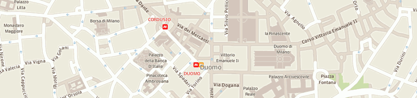 Mappa della impresa mes consulting italia srl a MILANO