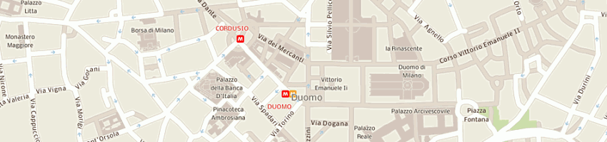 Mappa della impresa geco srl a MILANO