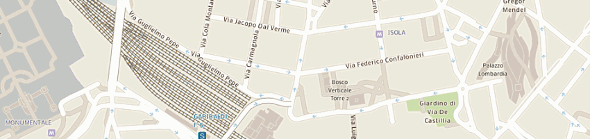 Mappa della impresa ugolini paolo a MILANO