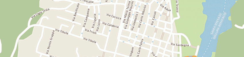 Mappa della impresa tidor di dore antonio snc a SANTA TERESA GALLURA