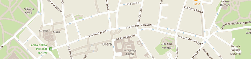 Mappa della impresa lsds srl a MILANO